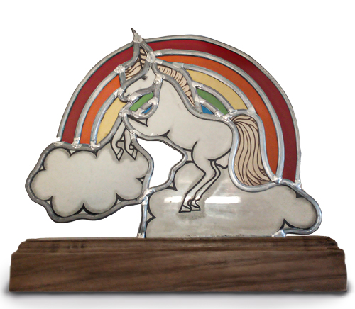 Licorne Plomb SandnerGlass