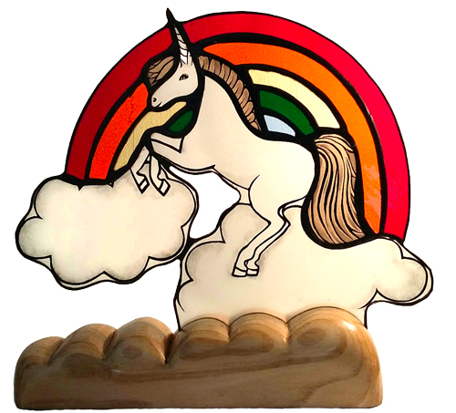 Licorne Plomb SandnerGlass